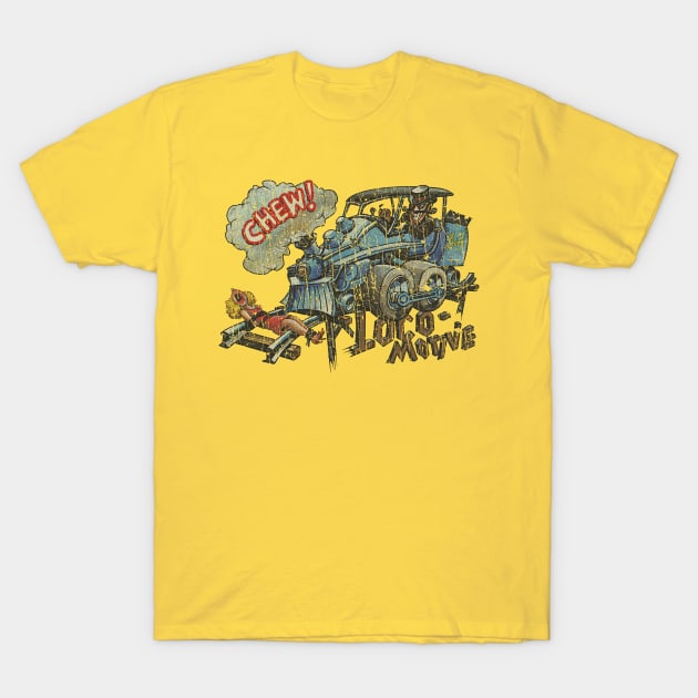 Weird Wheels Loco-Motive 1980 T-Shirt by JCD666